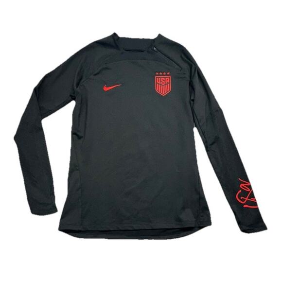 Nike USWNT Strike Drill Performance Womens Medium Shirt Quarter Zip 1/4 Zip - Picture 1 of 7